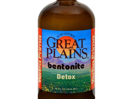 Yerba Prima Great Plains Bentonite Detox - 32 Fl Oz Online Sale