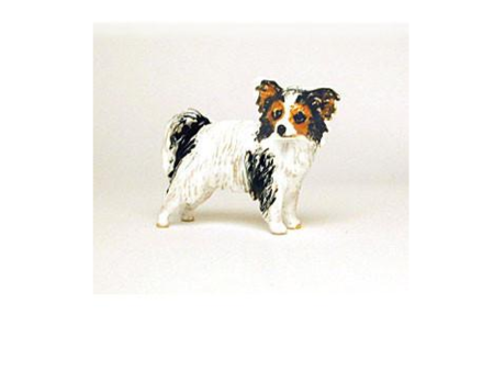 Black White Papillion  Adorable Pooch ® Pin Hot on Sale