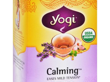 Yogi Organic Calming Herbal Tea - 16 Tea Bags - Case Of 6 Fashion