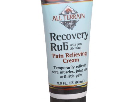 All Terrain Recovery Rub - 3 Oz Supply