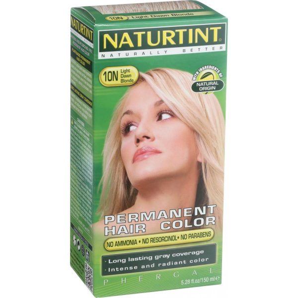 Naturtint Hair Color - Permanent - 10n - Light Dawn Blonde - 5.28 Oz Online now