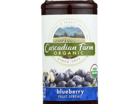 Cascadian Farm Fruit Spread - Organic - Blueberry - 10 Oz - Case Of 6 Online