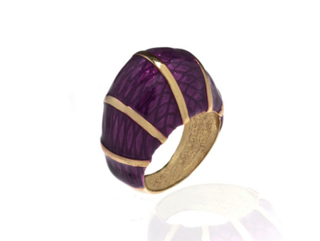 Snakeskin Amethyst Ring Online Sale