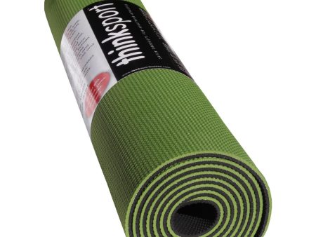 Thinksport Yoga Mat - Black-green Online Sale