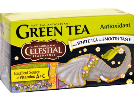 Celestial Seasonings Green Tea - 20 Tea Bags - Case Of 6 Fashion