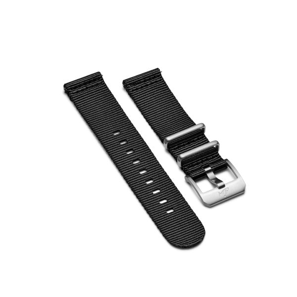 NATO strap with pin buckle, Black Sale