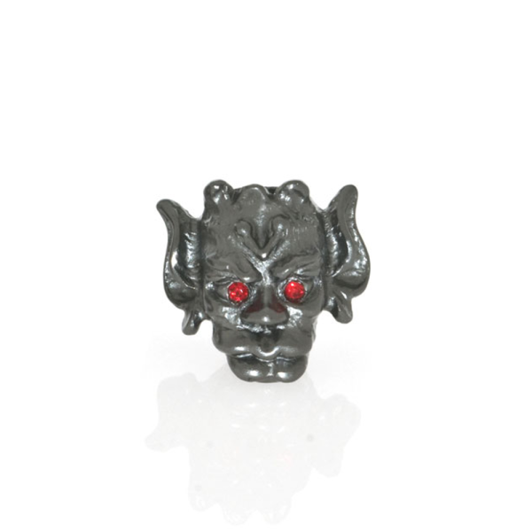 Hematite Gargoyle with Siam Eyes Charm Online