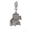 ME ME™ Silver Tone Great Wall Of China Drop Charm Online Sale