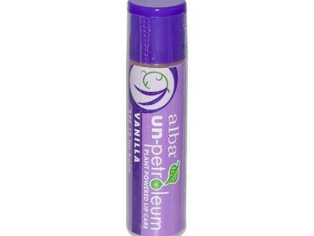 Alba Un-petroleum Lip Balm With Spf-18 Vanilla - 0.15 Oz - Case Of 24 Discount