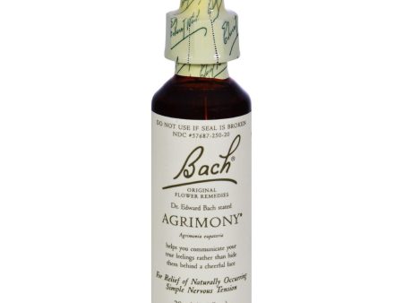 Bach Flower Remedies Essence Agrimony - 0.7 Fl Oz For Sale