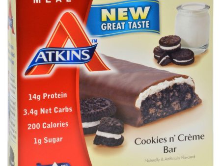 Atkins Advantage Bar Cookies N Creme - 5 Bars Cheap