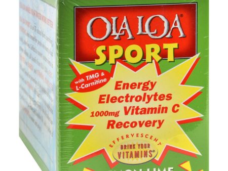 Ola Loa Sport Lemon Lime - 30 Packets For Sale