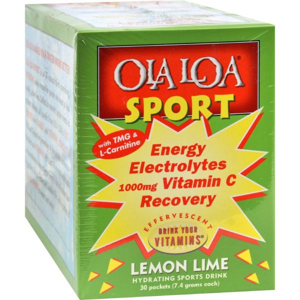 Ola Loa Sport Lemon Lime - 30 Packets For Sale