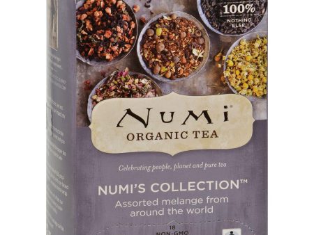 Numi Tea Numi s Collection - Assorted Melange From Around The World - 18 Bags Online Hot Sale