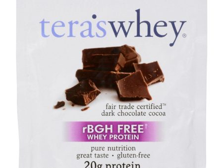 Teras Whey Protein Powder - Whey - Fair Trade Certified Dark Chocolate Cocoa - 1 Oz - Case Of 12 Cheap