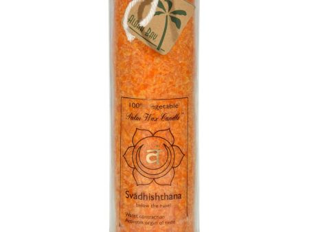 Aloha Bay Unscented Chakra Jar Love Svadhishthana Orange - 1 Candle Online