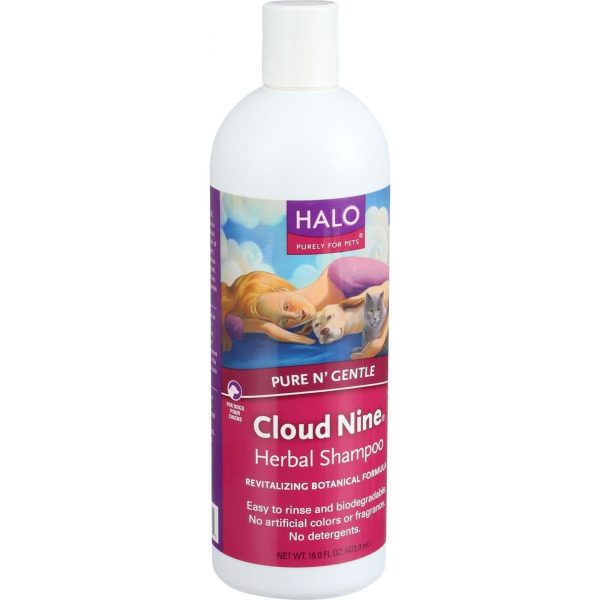 Halo Purely For Pets Cloud Nine Herbal Shampoo - 16 Oz Discount