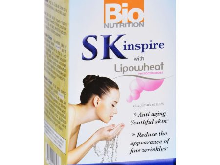 Bio Nutrition Skinspire W-lipowheat - 60 Softgels For Sale