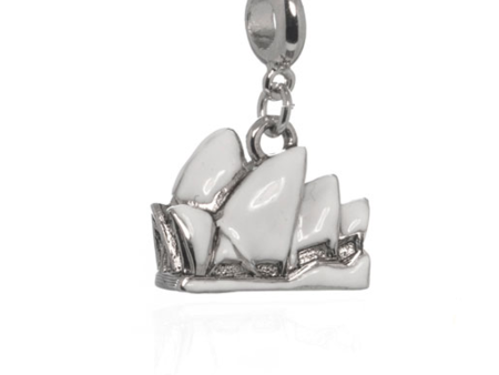 ME ME™ Silver Tone Sydney Opera House Drop Charm Online Sale