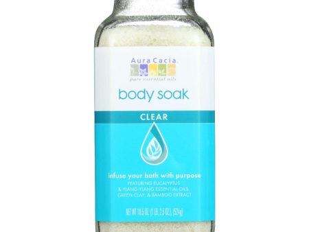 Aura Cacia Body Soak - Clear - 18.5 Oz - 1 Each For Sale