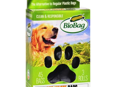 Biobag Dog Waste Bags On A Roll - Case Of 12 - 45 Count Fashion