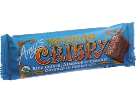 Amy s Organic Andy s Dandy Candy Bar - Crispy - 1.5 Oz Bars - Case Of 12 Online