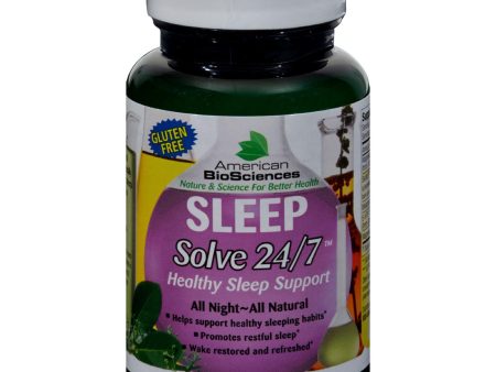 American Bio-science Sleep Solve 24-7 - 30 Ct For Discount