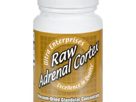 Ultra Glandulars Raw Adrenal Cortex - 60 Tablets Supply