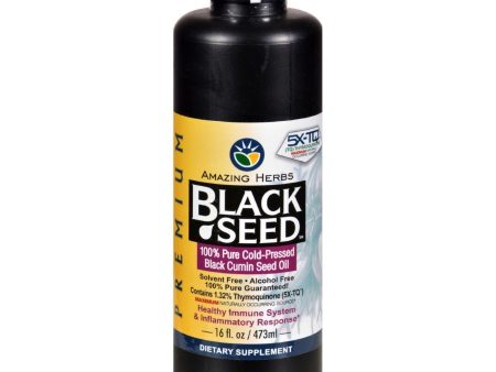 Amazing Herbs Black Seed Oil - 16 Fl Oz Fashion