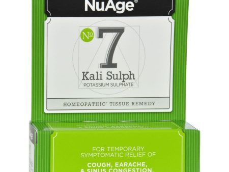 Nuage Labs Number 7 Kali Sulph - 125 Tablets Sale