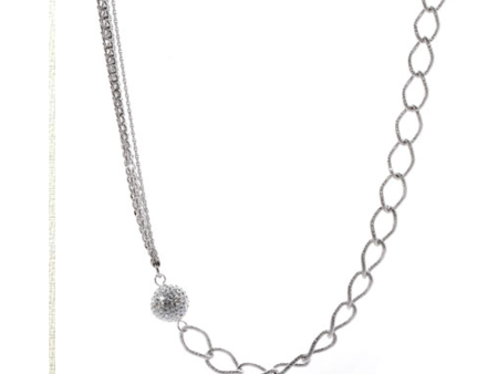 Crystal Ball Chain Necklace Online Hot Sale