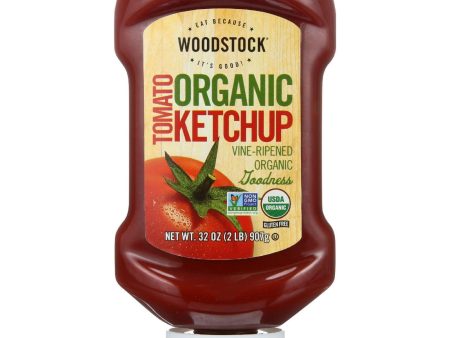 Woodstock Ketchup - Organic - Tomato - 32 Oz - Case Of 12 For Cheap