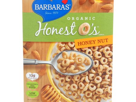 Barbara s Bakery Honest O s Cereal - Honey Nut - Case Of 6 - 10 Oz. Online Sale