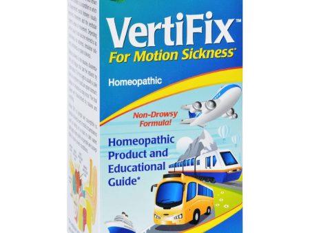 Natural Care Vertifix For Motion Sickness - 60 Vegetarian Capsules Online Sale