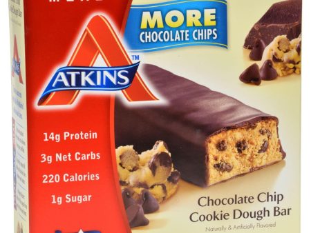 Atkins Advantage Bar Chocolate Chip Cookie Dough - 5 Bars Discount