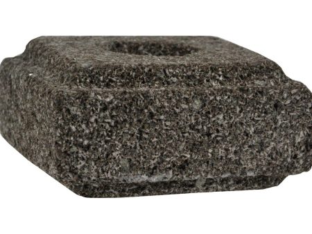 Aloha Bay Taper Candle Holder Lava Stone - 1 Candle Holder For Discount