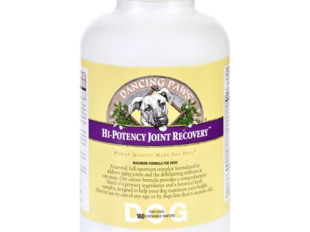 Dancing Paws High-potency Joint Recovery - Canine - 180 Wafers Fashion