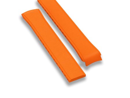 Rubber strap, Orange Cheap