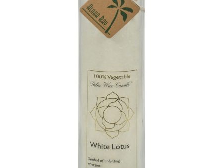 Aloha Bay Chakra Candle Jar White Lotus - 11 Oz Discount