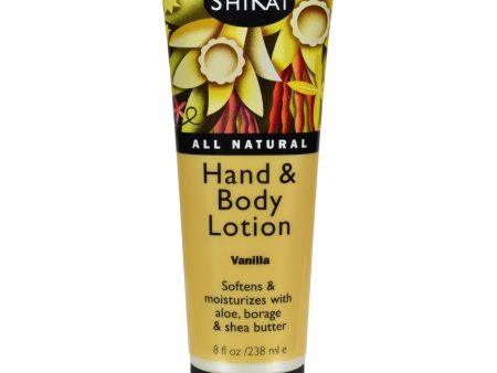 Shikai Hand And Body Lotion Vanilla - 8 Fl Oz Hot on Sale