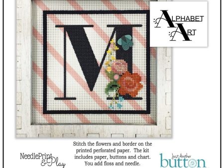 Alphabet M Perforated Paper Kit Fashion