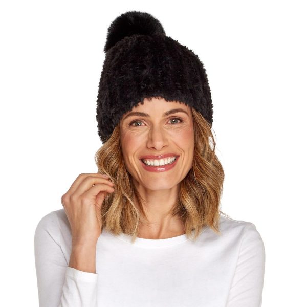 Faux Fur Pom-Pom Hat Fashion