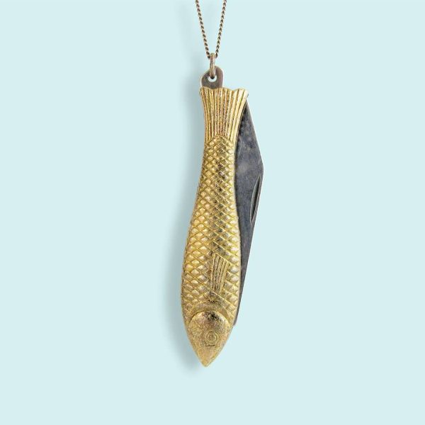 Big Fish Knife Necklace Online Hot Sale