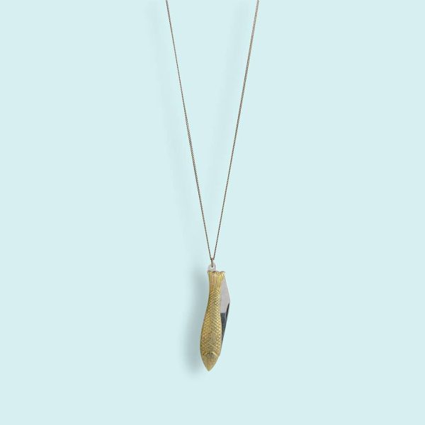 Big Fish Knife Necklace Online Hot Sale