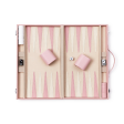 Pink Backgammon Game Set For Sale