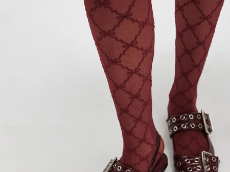 Ribbon Chain Tights Online Hot Sale