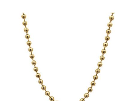 18kt Gold Fill Beaded Necklace Sale