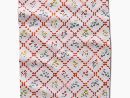 Fall Flowers Tea Towel Supply