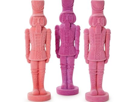 Flocked Resin Nutcracker Hot on Sale