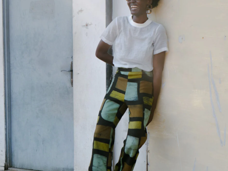 Veronica Trousers in Pistacia Sale